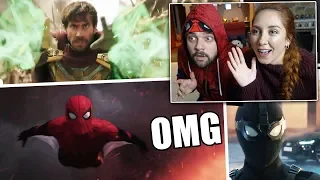 SPIDER-MAN FAR FROM HOME TRAILER REACTION