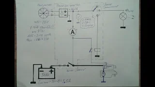 Электрическая схема мотоблока Зубр.