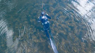 Где сазан, там и охотник. ДАРЫ ЕНИСЕЯ. Подводная охота на Красноярском водохранилище.