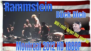 Rammstein Bück Dich Live Montreal 2012 HD 1080P - FAN capture - REACTION OMFG ROFL...WOW