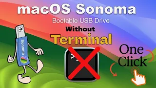 How to Create macOS Sonoma bootable usb drive  🔥 Without Terminal 🔥🔥🔥| New Method