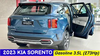 2023 Kia Sorento 3.5L Blue Color - Luxury SUV 7 Seats | Exterior and Interior Details