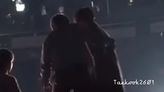 Jk following Tae (?) -Taekook Analysis Melon Awards 2018