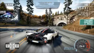 [Japanese] Need For Speed Hot Pursuit Game Play (Pagani Zonda Cinque )