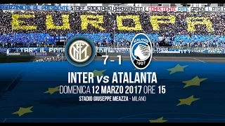 28ª giornata (9ª ritorno) 12 marzo 2017 Inter-Atalanta 7-1