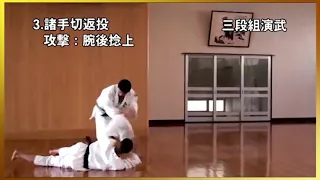 3 Dan kumi-embu Shorinji Kempo. Demonstrations techniques, goho, juho. 少林寺拳法