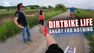 Angry Man VS Dirt Bikers - Stupid People 2019