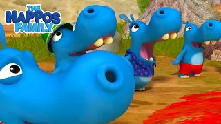 The Happo Heroes | The Happos Family | FUNNY Cartoon for Kids Compilation | Boomerang