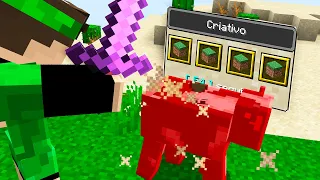 Mobs dropram criativo no Minecraft!