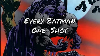 Every Batman One Shot Comics