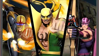 Ultimate Marvel vs Capcom 3: Iron Fist, Nova, and Hawkeye arcade playthrough