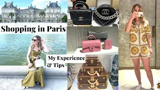 PARIS SHOPPING! 🛍 Tips on shopping luxury CHANEL, LOUIS VUITTON, GALERIES LAFAYETTE, LE BON MARCHE