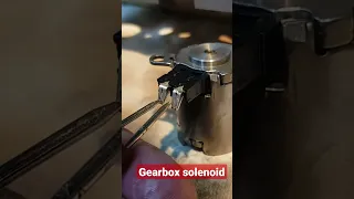 Gearbox solenoid testing