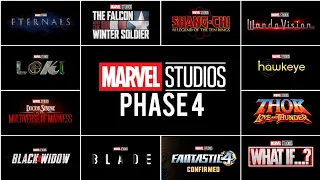 MARVEL PHASE 4 OFFICIALLY REVEALED | MCU PHASE 4 ALL MOVIES | COMIC CON 2019