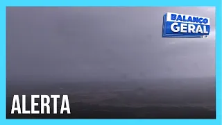 Chuva forte e ventos intensos atingem o Rio Grande do Sul nesta quarta (8)