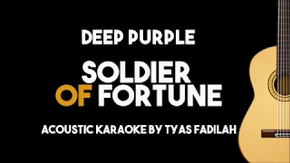 Deep Purple - Soldier Of Fortune (Acoustic Guitar Karaoke Version)