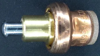 Inside a wax motor that I cut in half.
