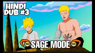 Naruto Teaches Boruto Sage Mode - Boruto Fan Animation Hindi Dubbed