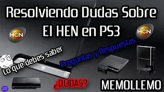 El HEN PS3 Preguntas y respuestas | Lo que debes saber |