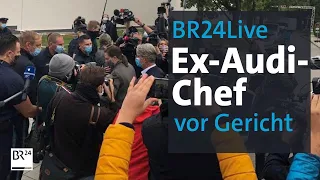 BR24Live: Ex-Audi-Chef Stadler vor Gericht - Prozessauftakt in Stadelheim | BR24