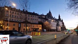 Walking in Stockholm, SWEDEN, Spring 2023, 4K