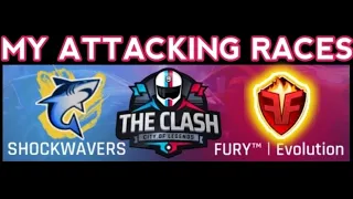 Asphalt 9 Club Clash Fury™ Vs Shockwavers [My Attacking Races]