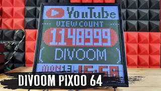 Обзор Divoom Pixoo 64: пиксельная цифровая фоторамка с WiFi