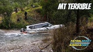 Mt Terrible tests Y62 Nissan Patrol