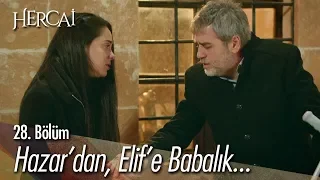 Hazar, Elif'e destek oluyor - Hercai 28. Bölüm