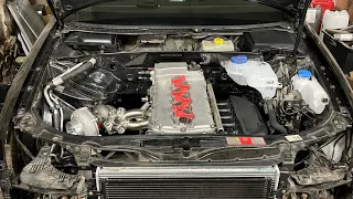 Audi A4 B6 VR6 R30 turbo project - poolik kollektor