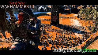 GreenSkins VS Kislev | Total War WARHAMMER 3 Cinematic Battle