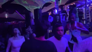 Shiva Valley. Dj Bobblehead plays part 4. Psytrance party. India. Goa. Anjuna beach