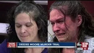 DeeDee Moore gives attorney thumbs up, investigator says Shakespeare's accounts were empty