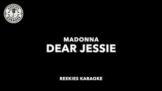 Madonna | Dear Jessie | Karaoke |