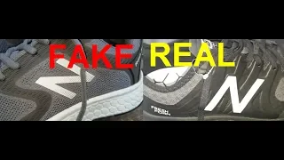 Real vs. Fake New Balance Fresh Foam. How to spot fake New Balance