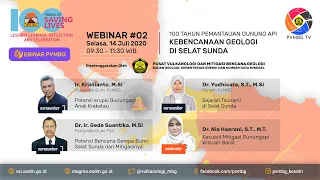 Kebencanaan Geologi Selat Sunda - Webinar #02 Peringatan 100 Tahun Pemantauan Gunung Api Indonesia