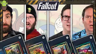 Extra-S.P.E.C.I.A.L. #mtgxfallout Commander Gameplay | Caesar VS Mothman VS Madison Li VS Dogmeat