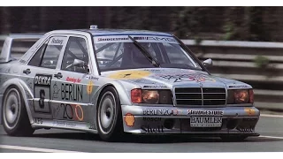 DTM Mercedes 190E 2.5 16V Evo II "Berlin 2000", Ellen Lohr, Keke Rosberg