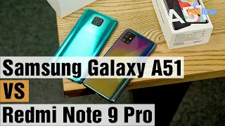 Samsung Galaxy A51 против Redmi Note 9 Pro