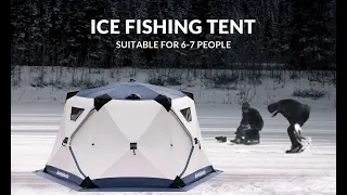 QualyQualy Insulated Ice Fishing Tent