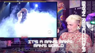 Christina Aguilera - It's a Man's Man's Man's World | Bran Reacciona