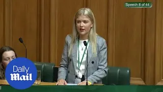 Speaker stops Youth MP as she delivers emotional speech