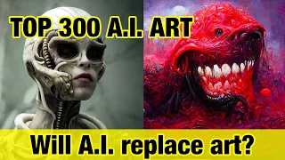 TOP 300 AI GENERATED ART #text2image