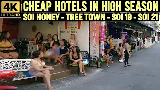 Soi Buakhao Cheap Hotels in High Season  - Part 2 - February 2024 Pattaya Thailand