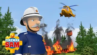 Helicopter Extinguishes Fire! | NEW EPISODE | Fireman Sam Official | Cartoons for Kids