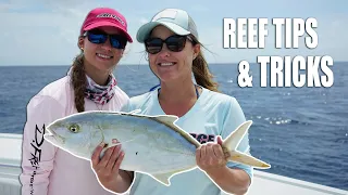 Florida Keys REEF FISHING Tips & Tricks! Ladies Fish Camp Part 1