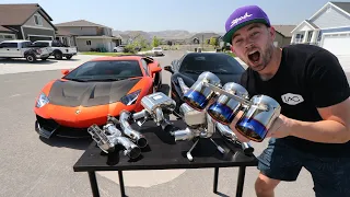 The $7,000 Race Exhaust for my Ferrari 458 Spider!