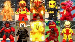 All Fire Characters in LEGO Videogames