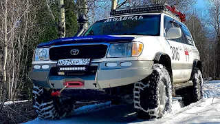 Toyota Land Cruiser 100 на Maxxis Trepador 37.