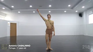 Antonio Casalinho, 218 - Prix de Lausanne 2021 - Classical